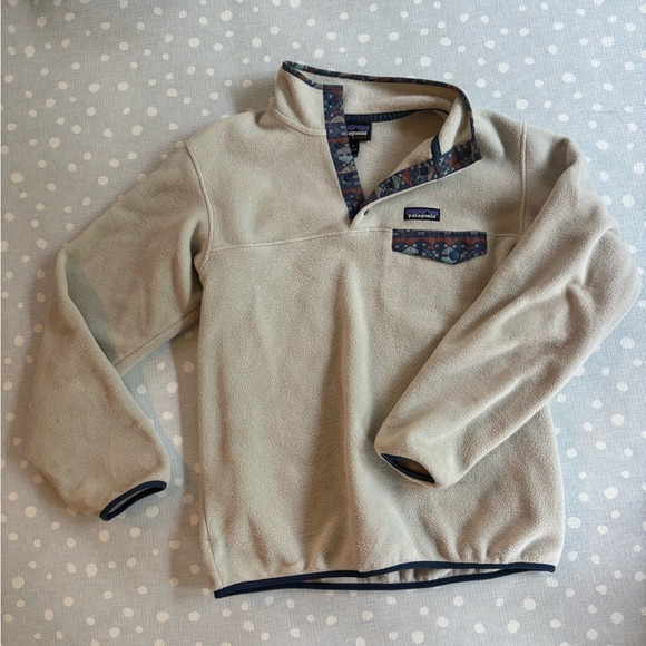 Patagonia Sweaters - Patagonia Synchilla Cream Fleece Pullover